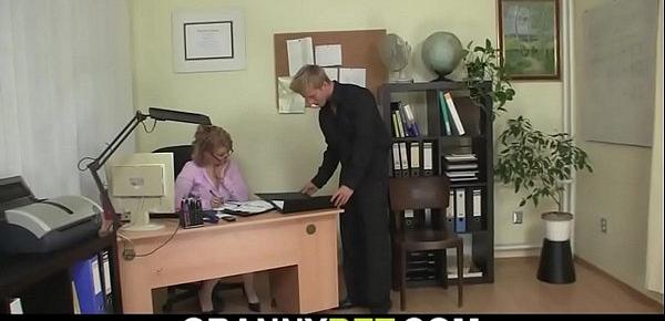  Busty Office Milf Boss Enjoys His Big Cock